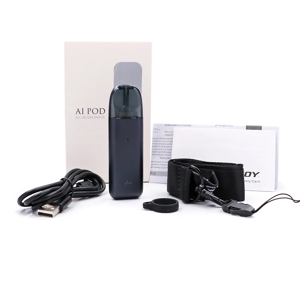 Оригинальный IJOY AI POD Комплект 15 Вт pod Vape с аккумулятором 450 мАч и Ом 2 мл