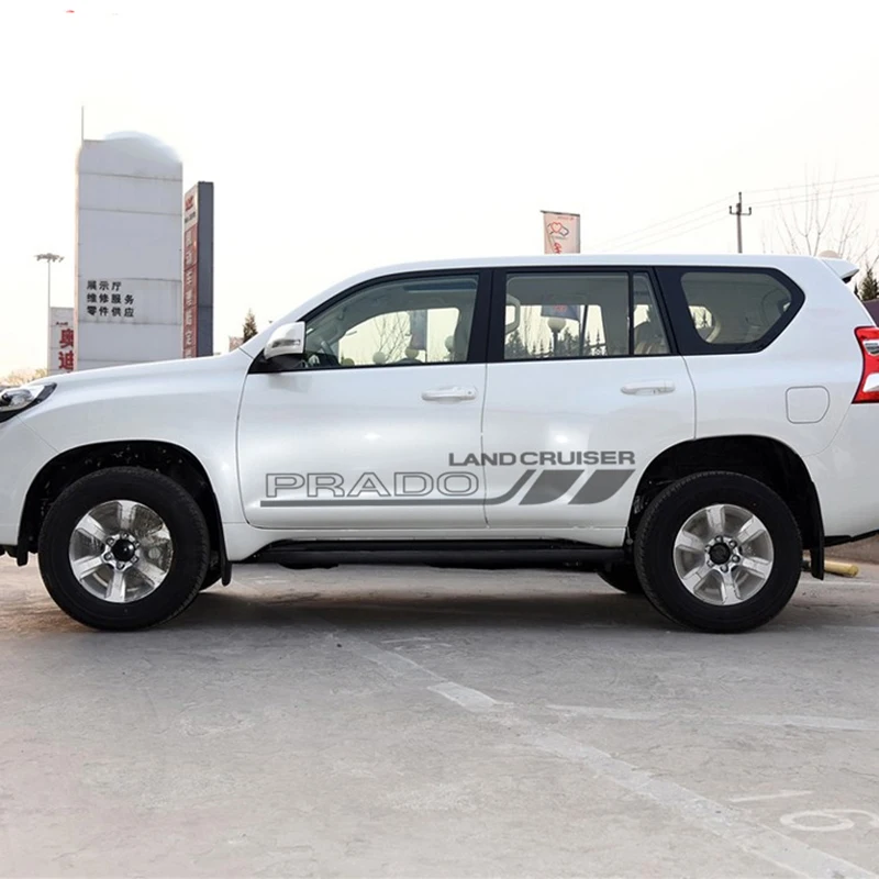 

1 Set Whole Body Waist line Sport Car-styling Decals And Stickers Decoration For Toyota Landcruiser Prado Accessories