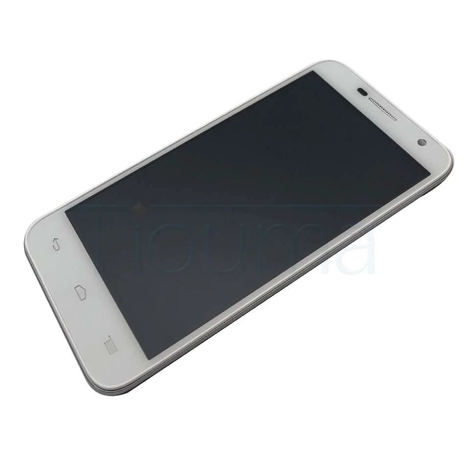 Alcatel ot6016 LCD Display With Frame white (3)