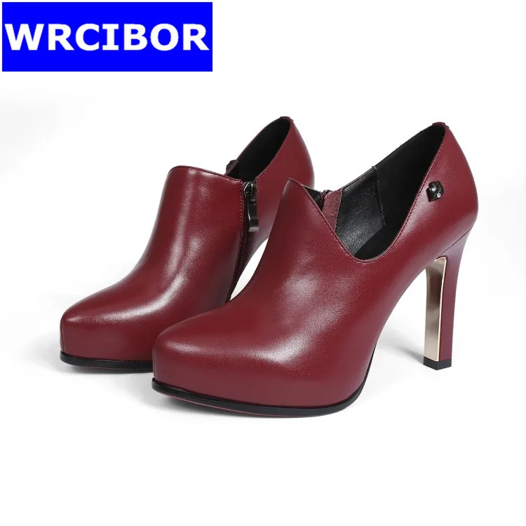

2017Summer women shoes high heel shoes Thin heels pointed Toe red bottom high heels fashion women platform pumps shoes for women