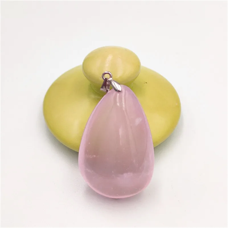 Rose Quartz Pendant Clear Mozambique (6)