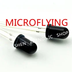 

100 pcs 5mm 940nm IR detector sensor Infrared Phototransistor