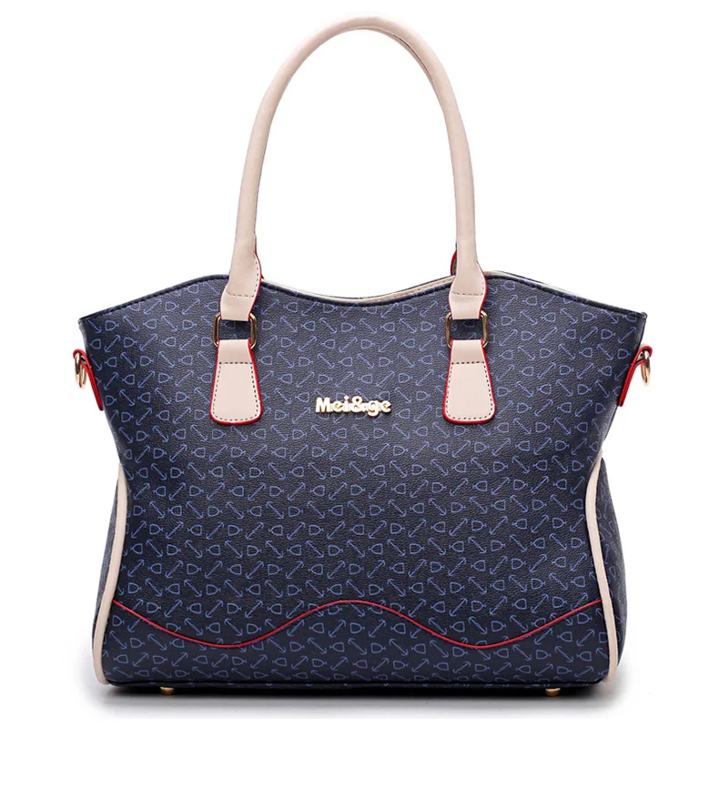 Новинка, женские сумки, кожаные сумки, модная сумка через плечо, Женская сумочка, высокое качество, набор из 6 предметов, дизайнерский бренд, Bolsa Feminina