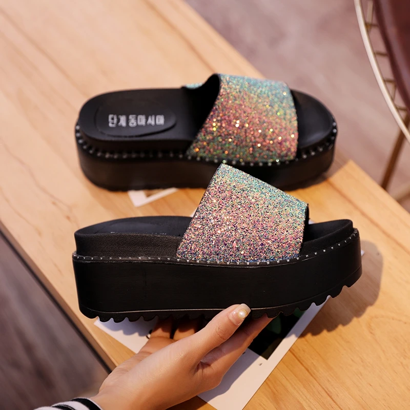 bling slip on shoes
