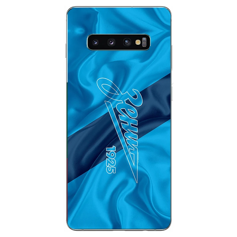 

FC Zenit football Club Logo soft Painting Case For Samsung Galaxy Note 8 9 S10e S8 S10 Plus Phone Printed Soft silicone Cover