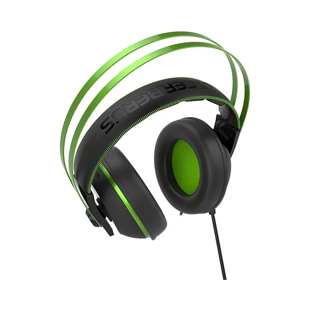 Наушники Asus Cerberus V2 зеленый/черный (90YH018G-B1UA00)