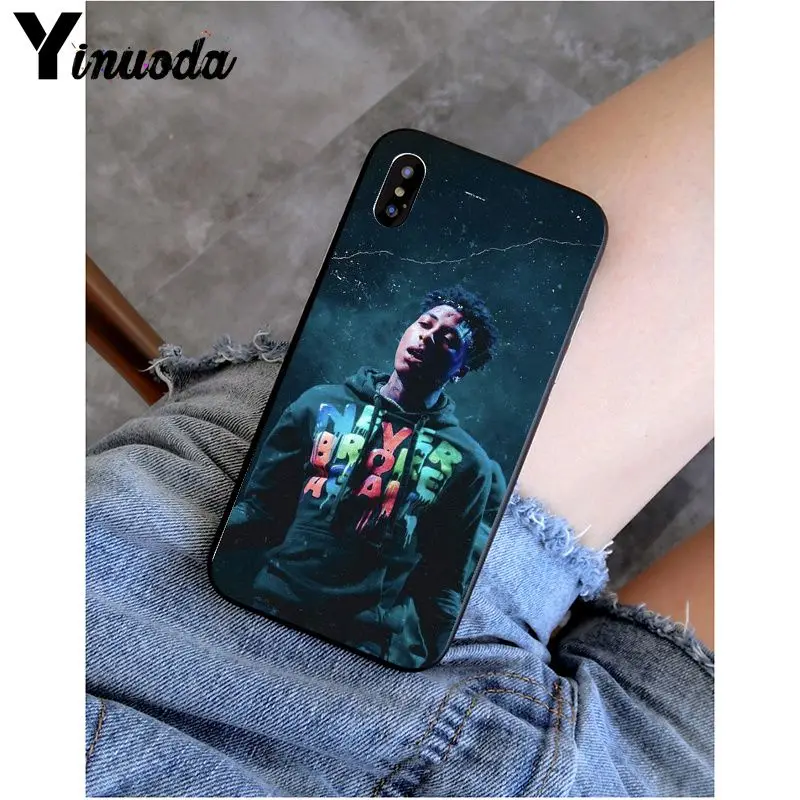 Yinuoda Youngboy Never break снова ТПУ Мягкий силиконовый чехол для телефона iPhone X XS MAX 6 6S 7 7plus 8 8Plus 5 5S XR