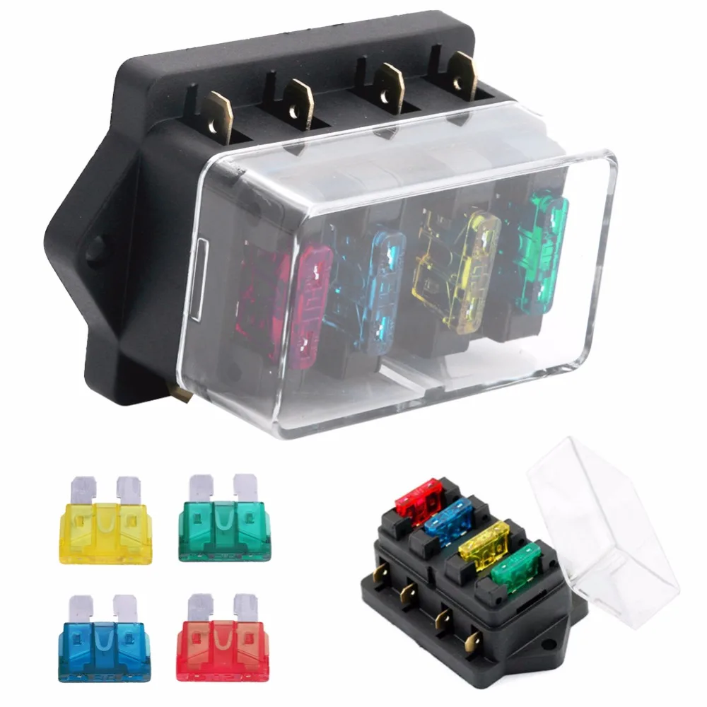 Блок предохранителей для автомобиля грузовика 12 В/24 В|fuse box holder|blade fuse holderfuse |