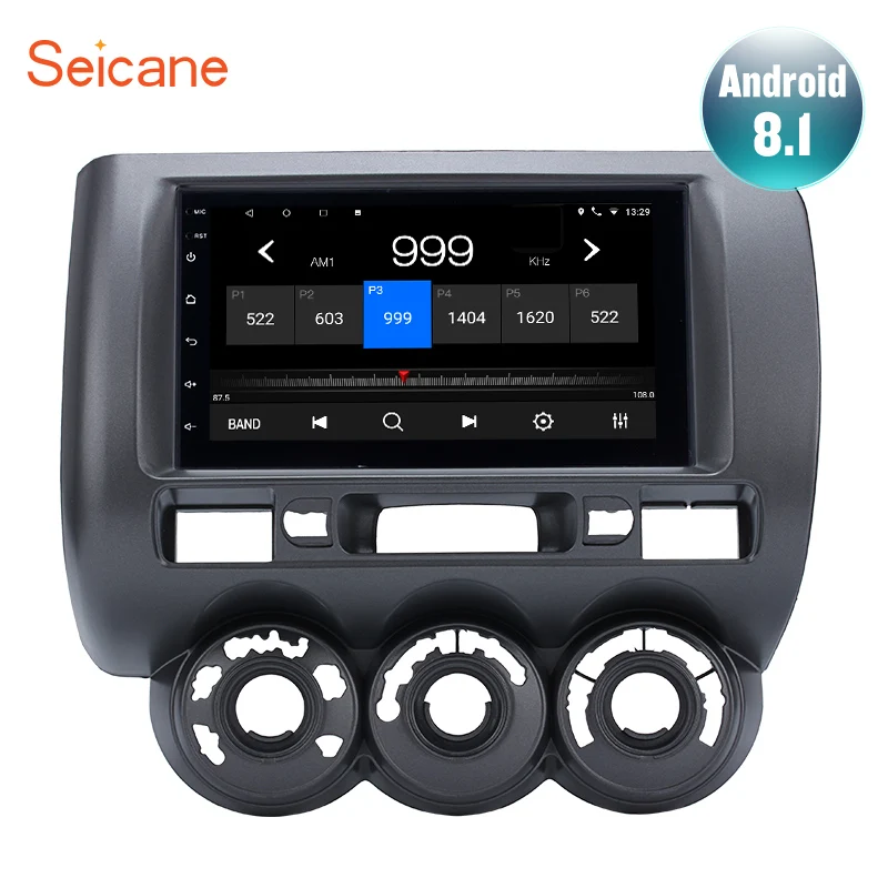 Clearance Seicane 7" Touch Screen Car Multimedia Player Android 8.1 Car GPS Navi for 2002-2007 2008 HONDA Jazz(Manual AC,Right Hand Drive) 0 Clearance Seicane 7" Touch Screen Car Multimedia Player Android 8.1 Car GPS Navi for 2002-2007 2008 HONDA Jazz(Manual AC,Right Hand Drive) 0