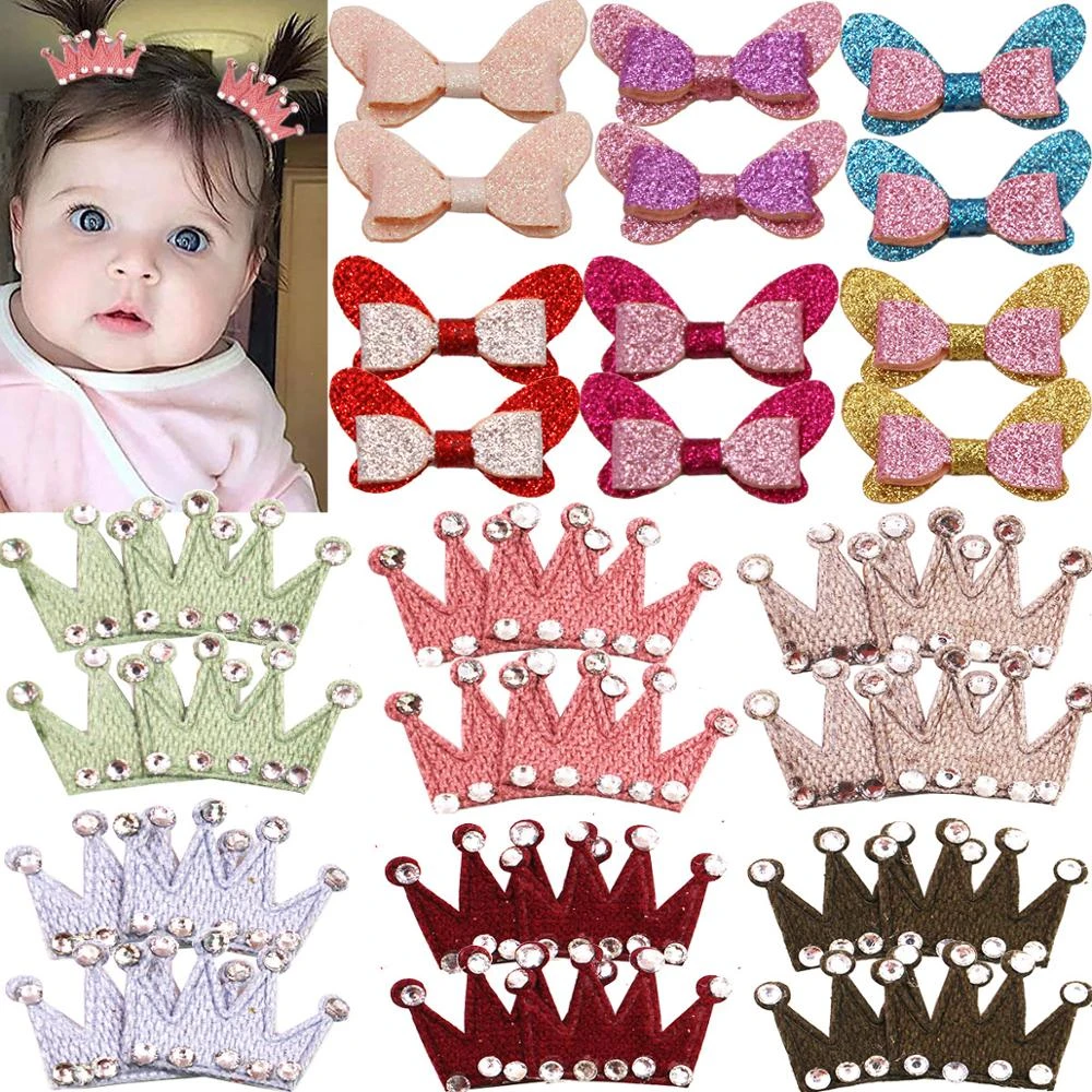 mini alligator hair clips baby