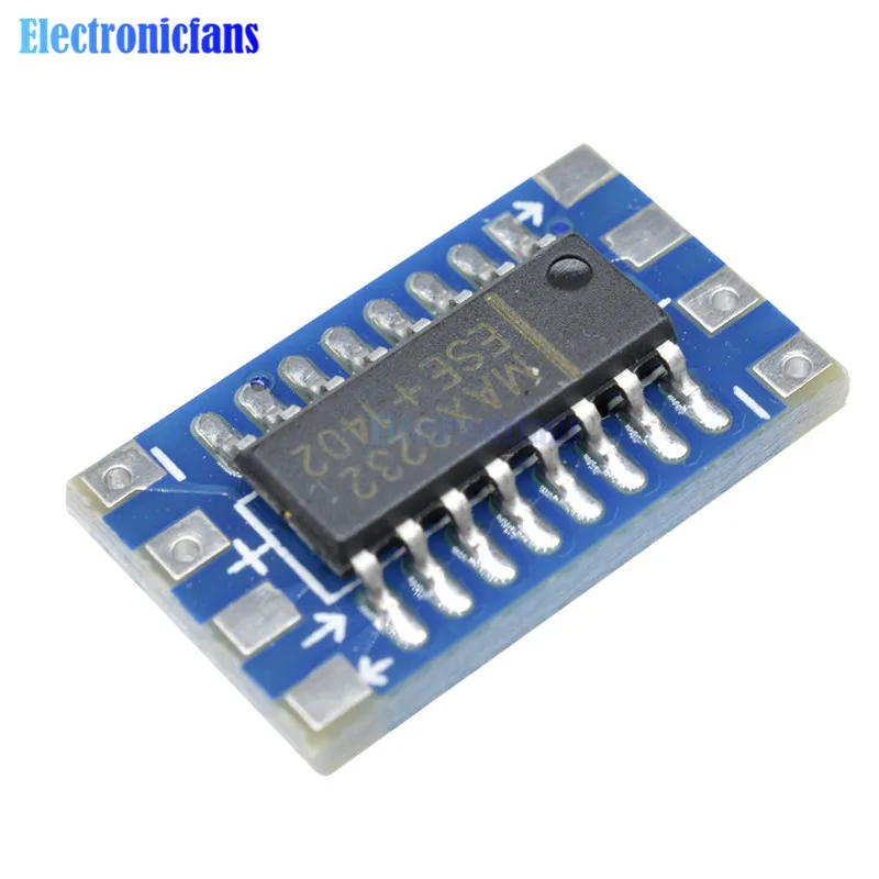 10 шт. Серийный порт Mini RS232 в TTL адаптер Модуль платы MAX3232 115200bps|mini mini|rs232 ttlmini board |