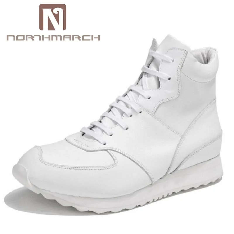 Casuais Alta Lace Northmarch Crescente Up Qualidade Respirável De Grosso Homem Marca branco Sapatos Top assorted Altura Fundo Homens Preto Calçado wqCpXCxg