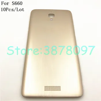 

10Pcs/Lot 100% Original New Battery Door Back Cover Housing Case For Lenovo S660 S668T With Logo+Tracking