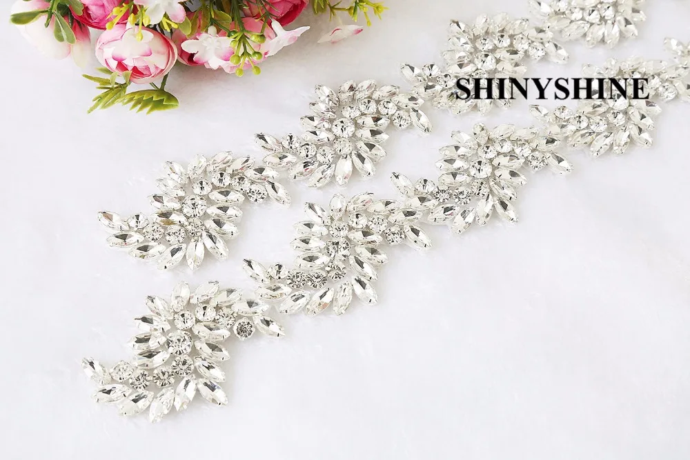 Rhinestone Applique Trim 155