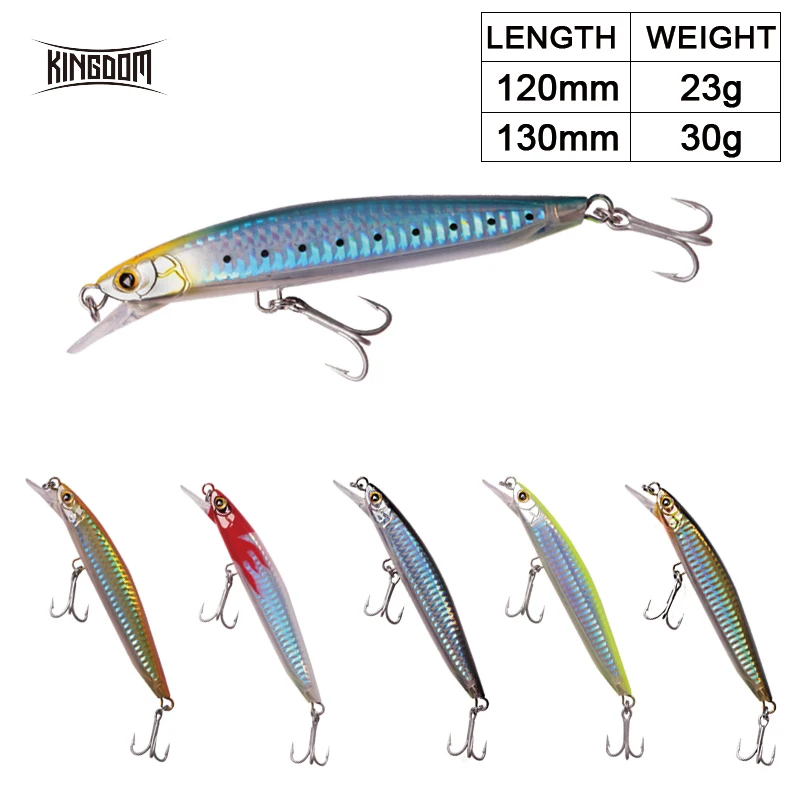 المملكة Jerkbait الاصطناعي الصيد إغراء المتذبذب الطعوم الثابت 120 مللي متر 23g/130 مللي متر 30g أسماك Crankbait البحر الصيد الطعم باس إغراء المملكة Jerkbait الاصطناعي الصيد إغراء المتذبذب الطعوم الثابت 120 مللي متر 23g/130 مللي متر 30g أسماك Crankbait البحر الصيد الطعم باس إغراء