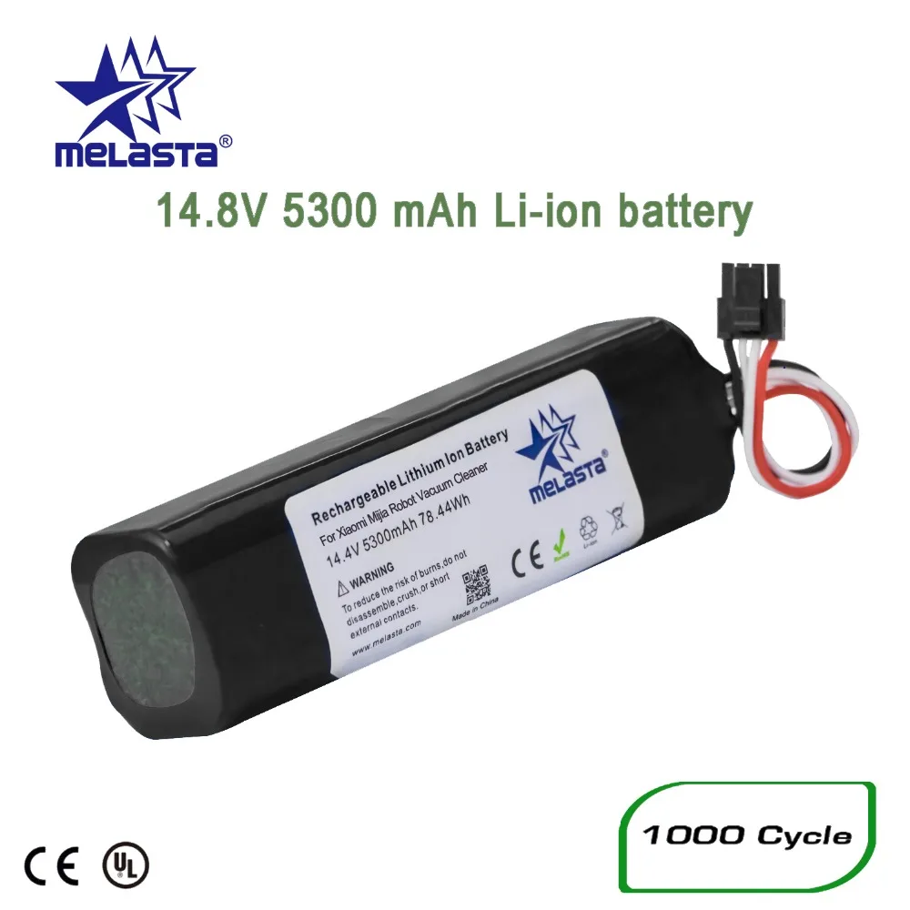 Rechargeable 5300mAh Li ion Lithium ion Battery for xiaomi mijia robot