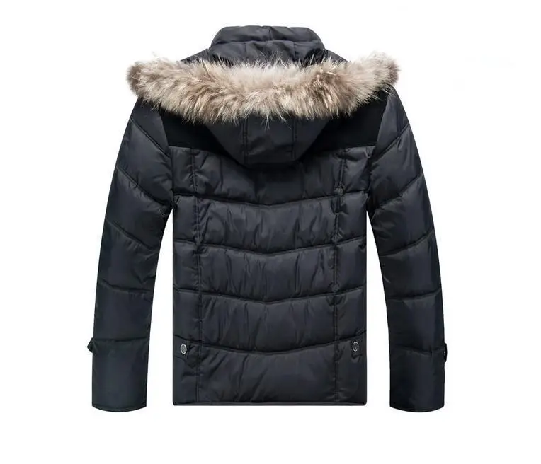 Большие размеры xl-6xl 7xl 8xl(обхват груди 160 см) мужские xl Большие размеры воротники вниз куртка утолщение отдыха пальто