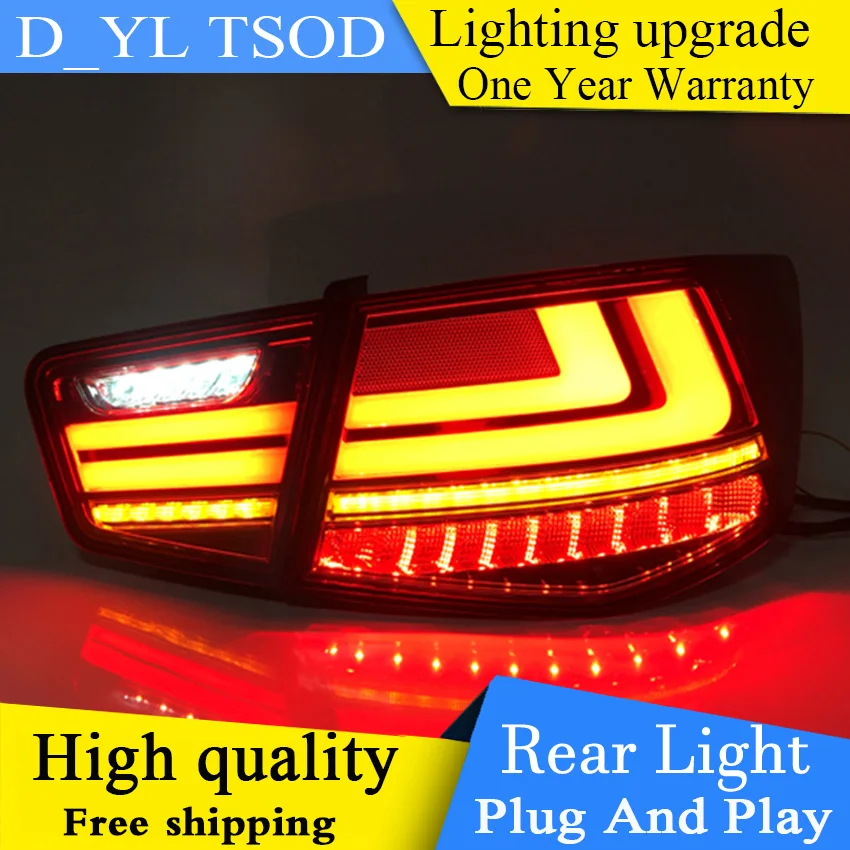 

Car Styling Accessories for Kia Forte LED Taillights 2009-2013 Tail Light Rear Lamp DRL+Brake+Park+Signal Dynamic turn signal