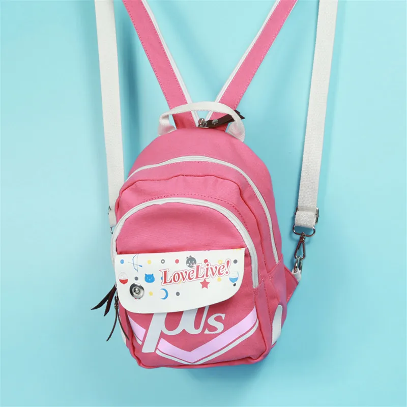 

Anime Love live cosplay Mini Backpacks for Teenage Girls Mochila Feminina Kawaii cute Lovelive Canvas School Bags A71206