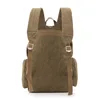 Large Capacity Men Vintage Travel Climb Laptop Backpack Wash Canvas Backpack Male Retro Casual Rucksack Teenagers School Bags ► Photo 3/6