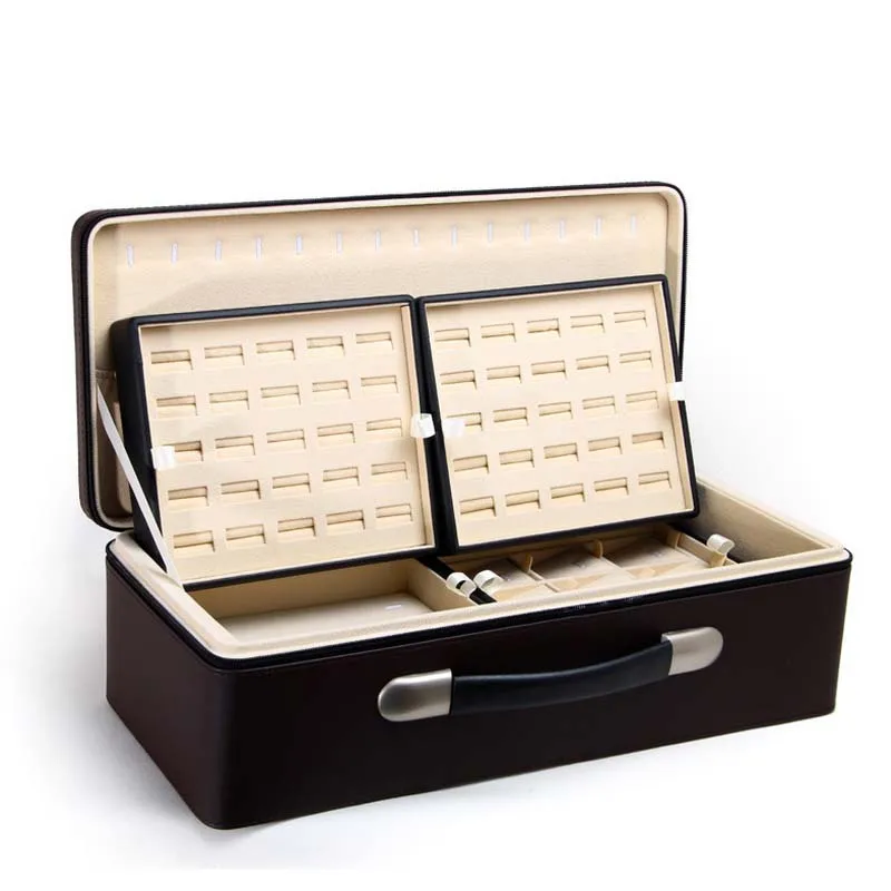 

High-Grade Imported Jewelry Tray Box Ring Tray Pendant Bracelets Display Holder Shelf Box