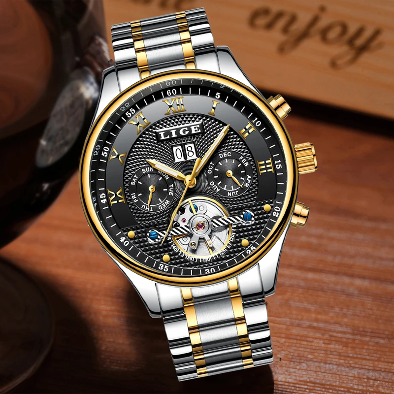 lige watch automatic