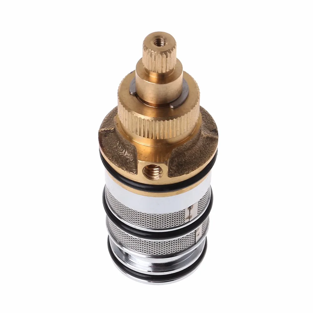 

Thermostatic Valve Cartridge Mixing Water Temperature Adjustment For Bath Mixer Tap 2.9x9cm/1.14x3.54inch