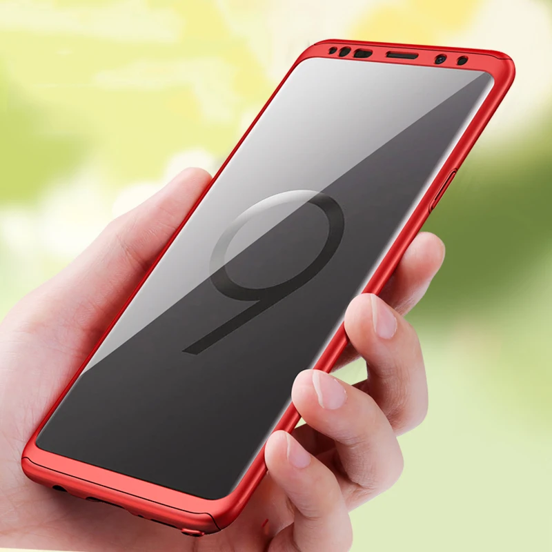 Роскошные Чехлы с полным покрытием на 360 градусов для телефонов Samsung Galaxy S20 S10 S9 S8