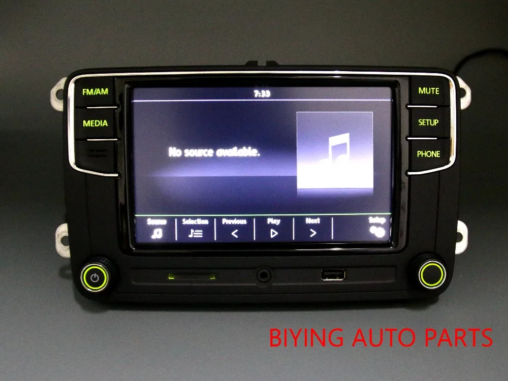 AIDUAUTO RCD330 Plus радио Зеленая кнопка светильник для Skoda Octavia fabia 187A 6RD 035 187 A/6RD035187A