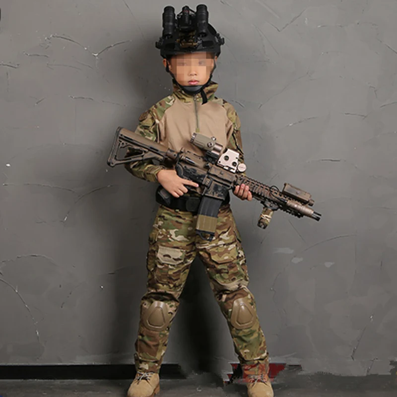 Emersongear G3 MC детский Тактический Костюм камуфляжный спортивный костюм для охоты