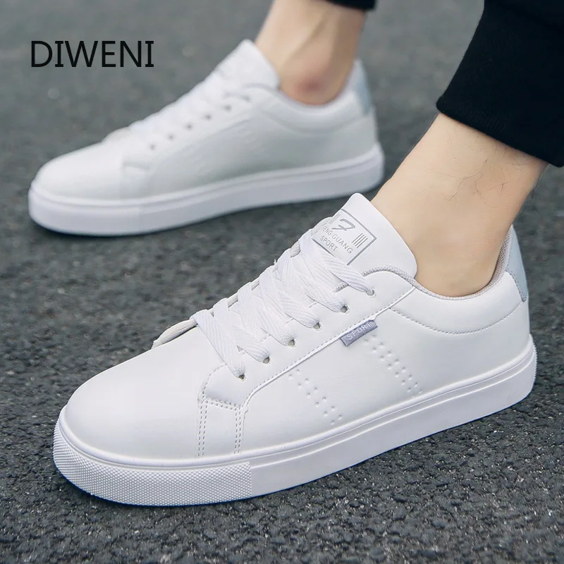 

High Quality Brand Men Casual Shoes Flats Fashion Spring Autumn Casual Sports Shoes Men Breathable White Casual Men Shoes B93