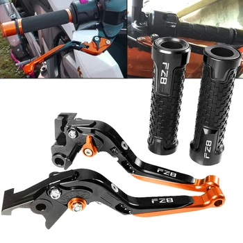 

For YAMAHA FZ8 FZ 8 2011-2015 2012 2013 2014 Motorcycle Motorbike CNC Aluminum Pivot Brake Clutch Lever Handlebar hand grips set