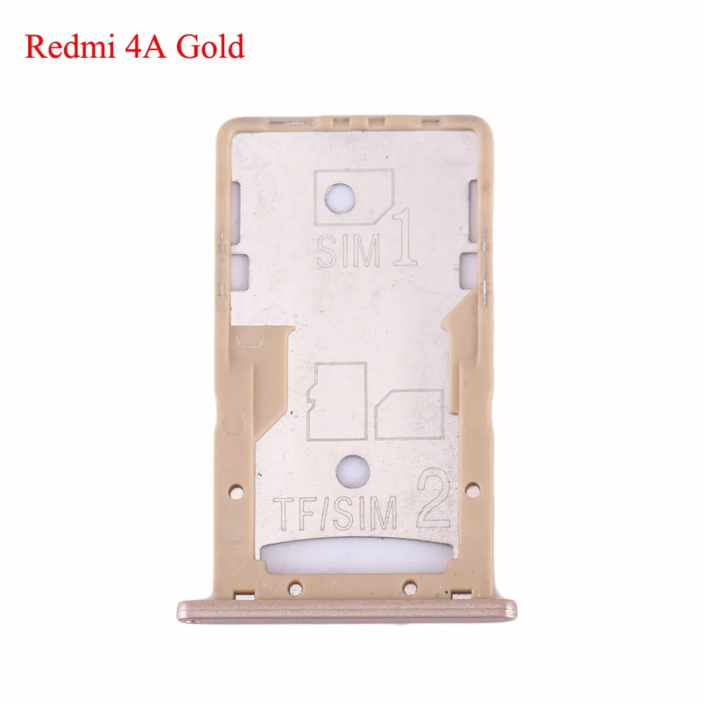 Новинка лоток для SIM карты гнездо держатель адаптеры запасные части Xiaomi Redmi 4A / 4X и