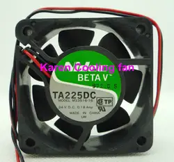 Nidec 6 см TA225DC M33516-16 6025 24 V 0.18A Вентилятор охлаждения