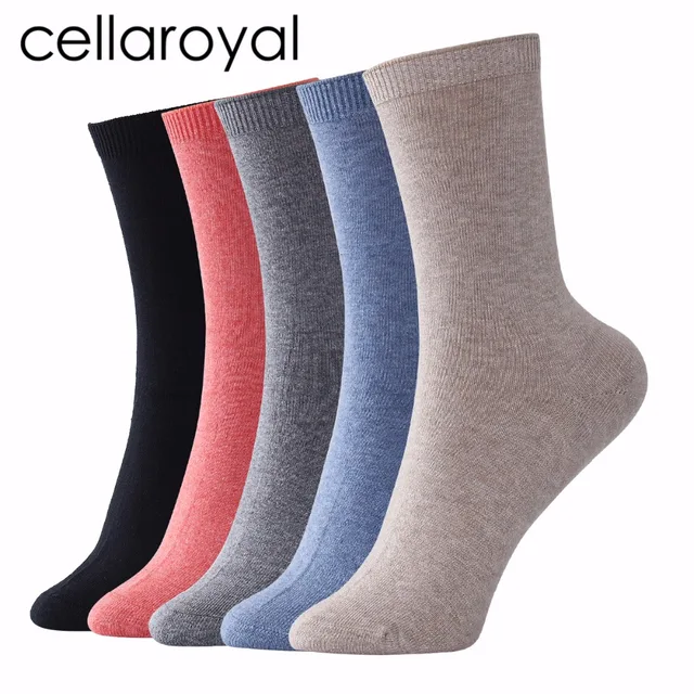 Cellaroyal Women's Value No Seam TOE Comfort Blend Cotton Crew Sock, 1