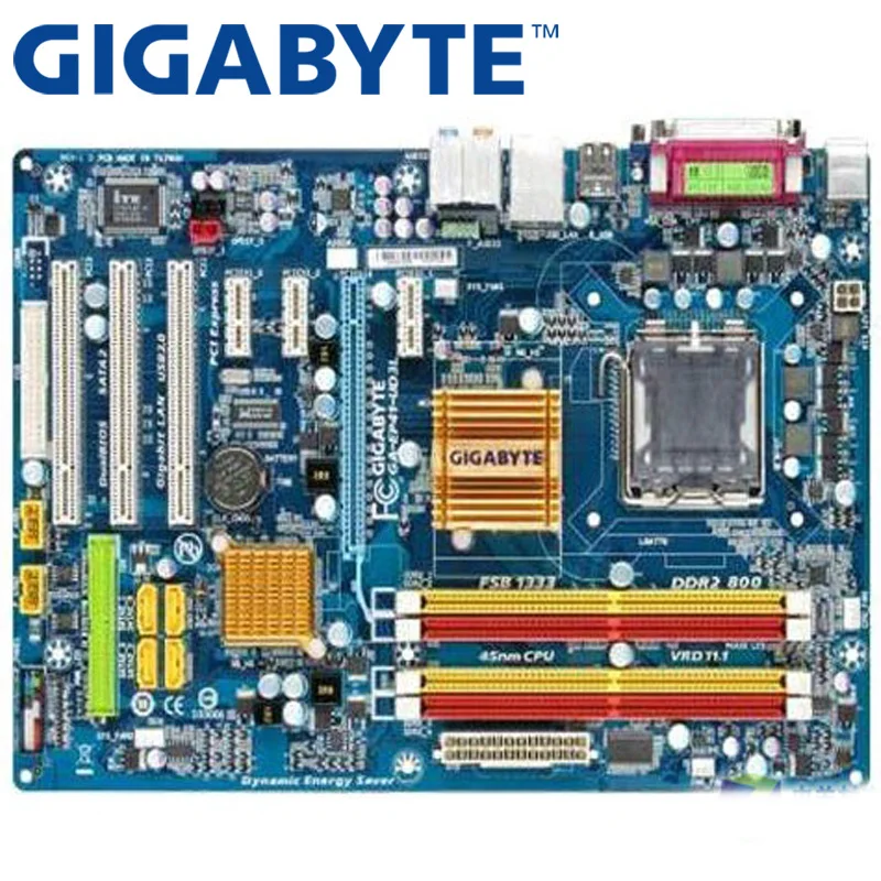 

GIGABYTE GA-EP41-US3L Desktop Motherboard G41 Socket LGA 775 Q8200 Q8300 DDR2 16G ATX Original Used Mainboard EP41-US3L