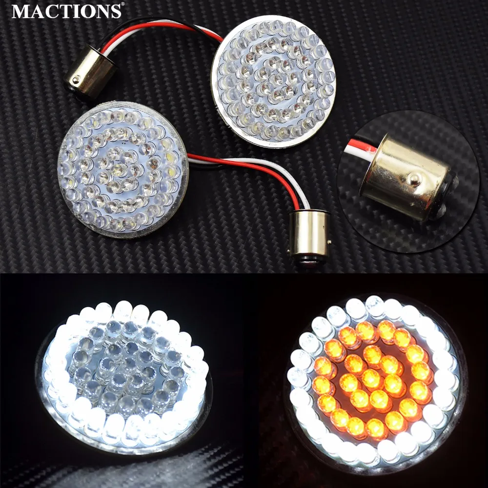 

Harle motorcycle accessories modified retro skull LED turn signals turn lights