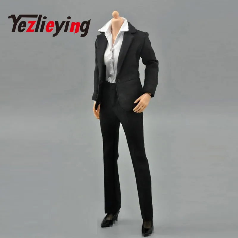7f2edb3cca90874357a2a628f7e7a855_1-6-Scale-ZY-TOYS-Womens-Female-Occupation-Business-Career-Office-Pant-Suit-Set-Fit-For