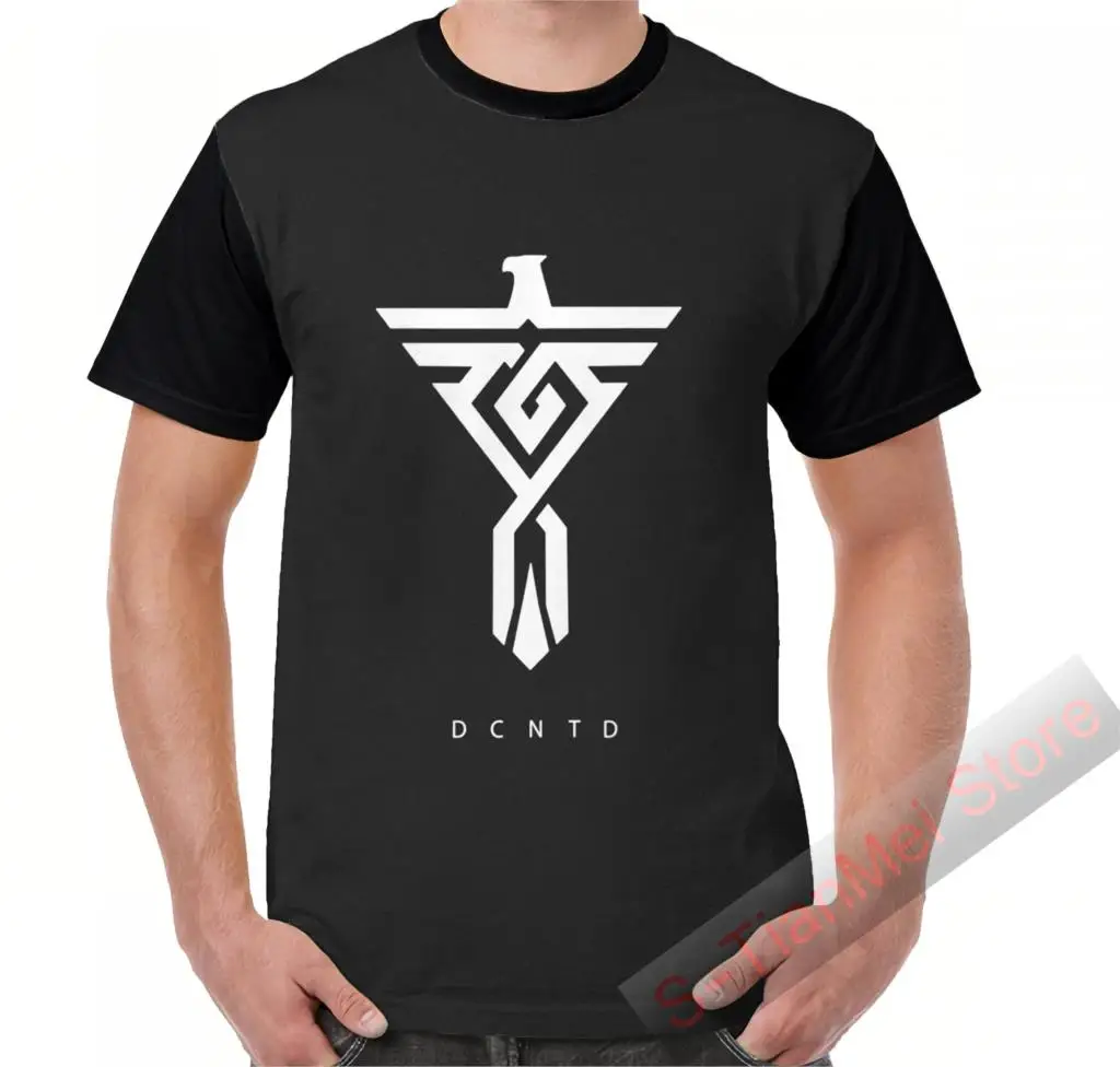 

Summer Graphic t shirt men tops tees DISCONNECTED printed women funny T-Shirt Short Sleeve Casual tshirts