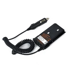 2017 HYS 12 V Coche Adaptador para Coche walkie-talkie Batería KNB-14 Batería Eliminadores Eliminadores Adaptador KNB-14