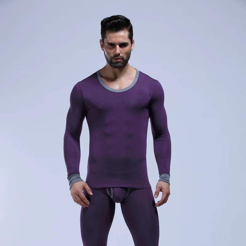 Aliexpress.com : Buy Sexy modal thermal underwear men long johns set ...