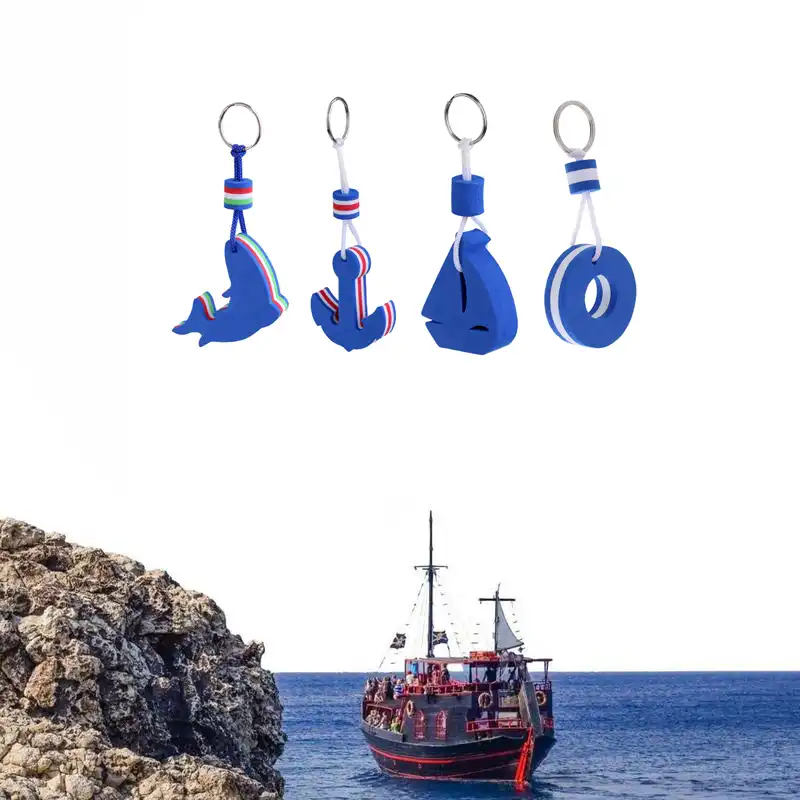 boat keychain