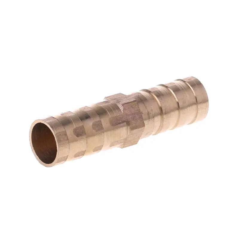 Manguera de unión de empalme de tubo de latón Conector recto para agua de combustible de Gas