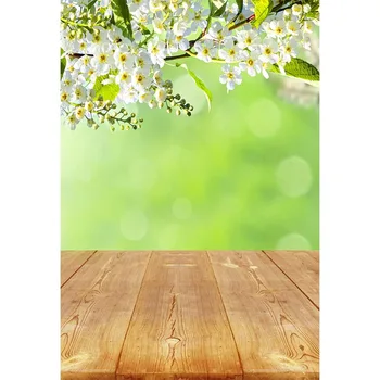 

Vinyl Photography Backdrops Flowers Valentine's Day Wood floor photo background Wedding Backdrops for Photo Studio fotografia