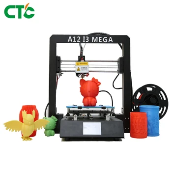 

3D Printer A12 I3 Mega Power off Resume Printing Filament sensor Touch Screen Metal frame 3d Printer 3D Drucker Impresora Parts