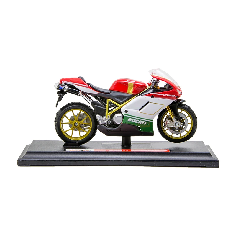 Maisto 1:18 1098 Motorcycle Models Ducati 1098S Diecast Moto