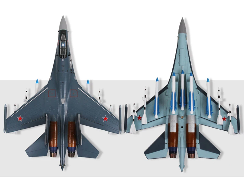 Для коллекции 44 см 1/48 Su35 самолет истребитель Su-35 России самолет сплав двигатель видимость ВВС модель вентиляторы детские игрушки