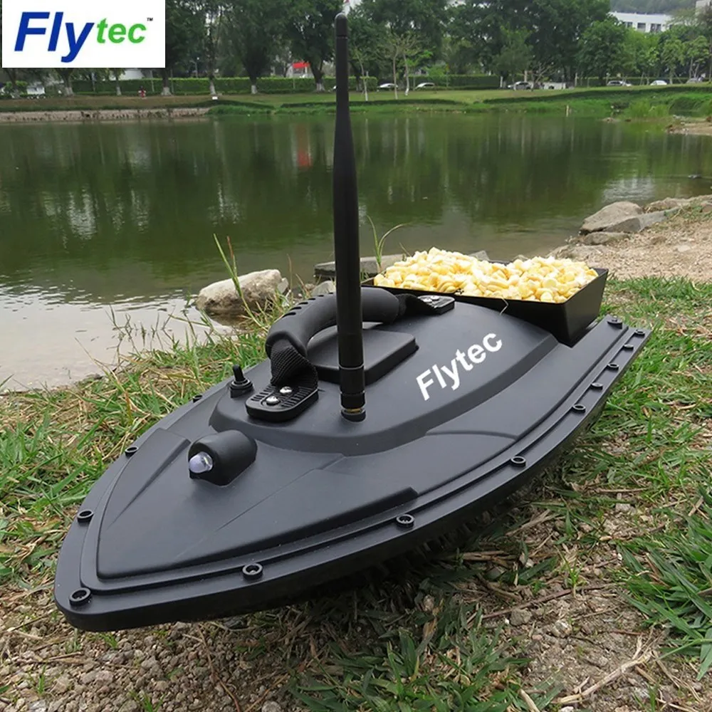 Flytec Fishing Tool Smart Rc Bait Boat Toy Dual Motor Fish Finder Remote Control Ship Speedboat Toys Gift | Игрушки и хобби