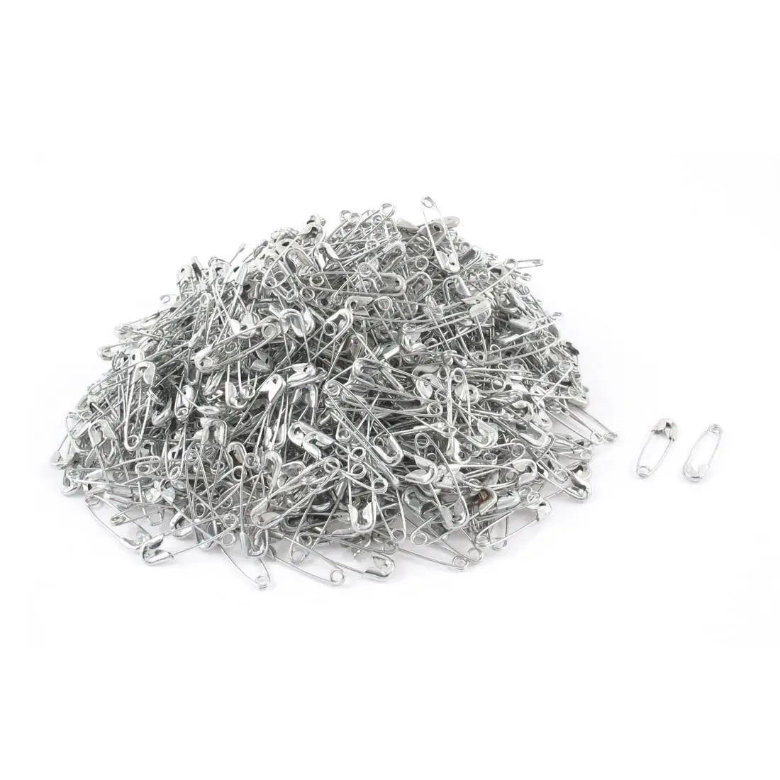 

Boutique Metal Costume Sewing Dressmaking Craft Tiny Mini Safety Pins 1000pcs Silver Tone