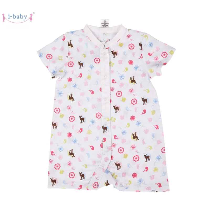 Детский муслиновый комбинезон i baby Одежда для новорожденных комбинезоны с
